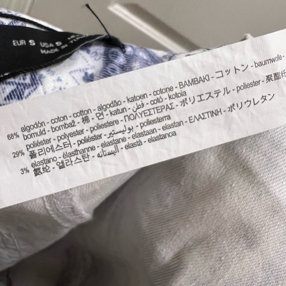 NWOT Zara Paisly Printed Trousers - Picture 13 of 13